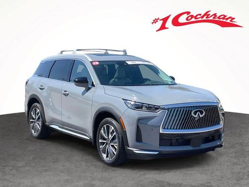 Harbor Gray 2026 INFINITI QX60 LUXE AWD