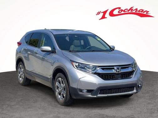 Modern Steel Metallic 2017 Honda CR-V EX-L