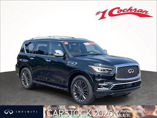 Mineral Black 2023 INFINITI QX80 SENSORY AWD