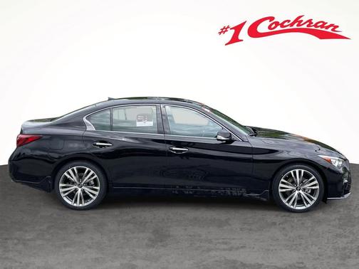 Black Obsidian 2023 INFINITI Q50 3.0t SENSORY