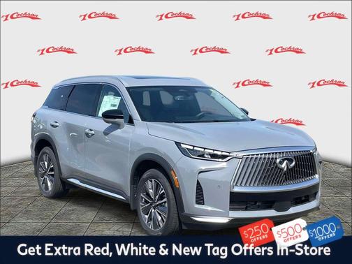 Harbor Gray 2026 INFINITI QX60 LUXE AWD