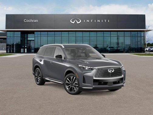 Harbor Gray 2026 INFINITI QX60 LUXE AWD