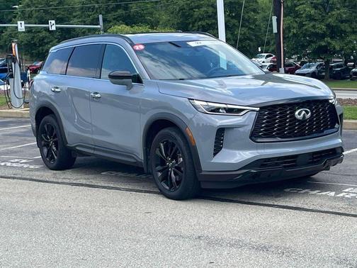 Harbor Gray 2025 INFINITI QX60 Luxe