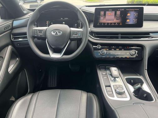 Harbor Gray 2025 INFINITI QX60 Luxe
