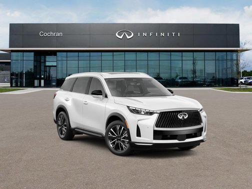 Radiant White 2027 INFINITI QX60 LUXE AWD