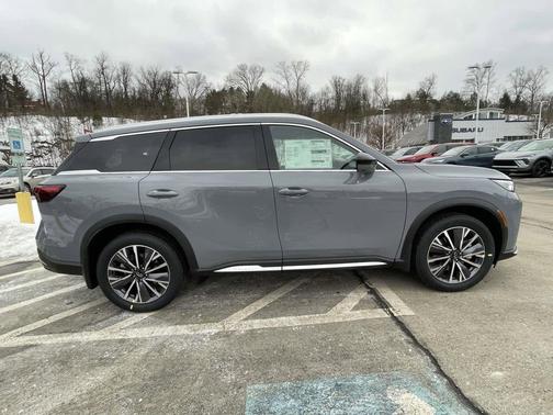 Harbor Gray 2026 INFINITI QX60 LUXE AWD