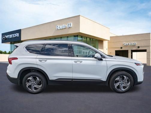 White 2023 Hyundai SANTA FE SEL