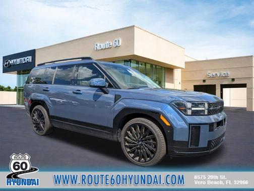Blue 2025 Hyundai SANTA FE Calligraphy