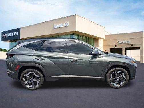 Gray 2023 Hyundai TUCSON Limited