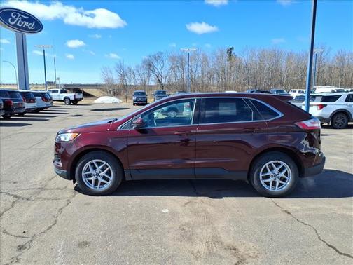 Burgundy Velvet Metallic Tinted Clearcoat 2021 Ford Edge SEL