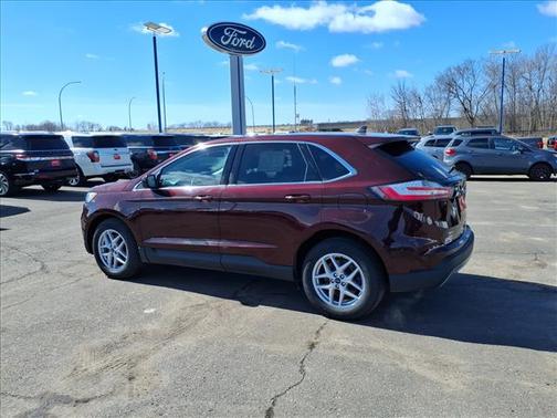 Burgundy Velvet Metallic Tinted Clearcoat 2021 Ford Edge SEL