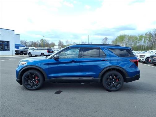 Blue 2022 Ford Explorer ST