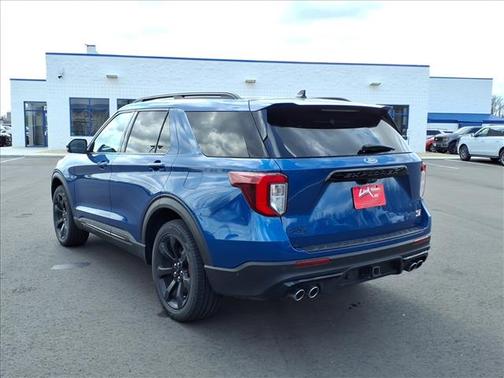 Blue 2022 Ford Explorer ST