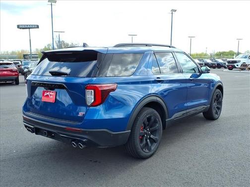 Blue 2022 Ford Explorer ST