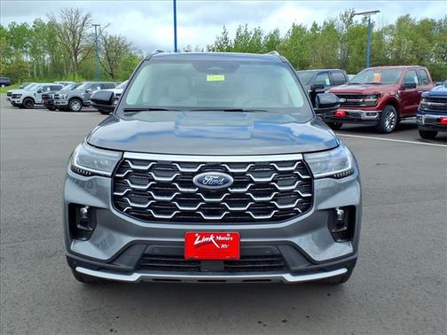 Carbonized Gray Metallic 2026 Ford Explorer Platinum