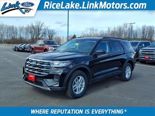 Agate Black Metallic 2026 Ford Explorer Active