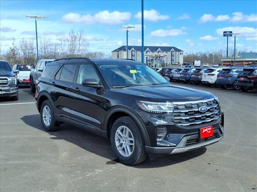 Agate Black Metallic 2026 Ford Explorer Active