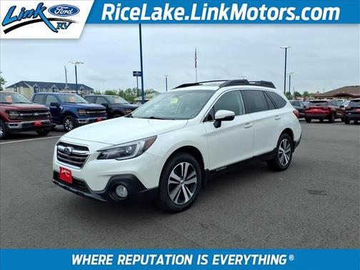 Crystal White Pearl 2019 Subaru Outback 2.5i Limited