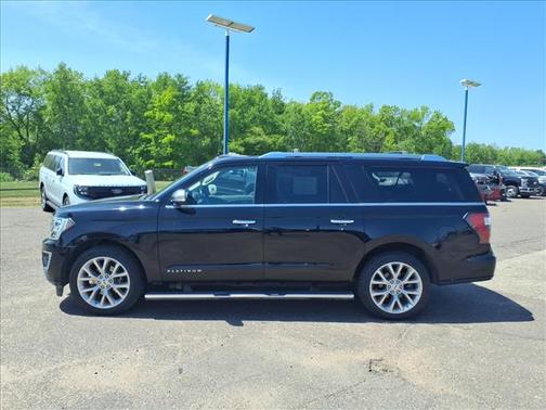 Agate Black Metallic 2019 Ford Expedition Max Platinum