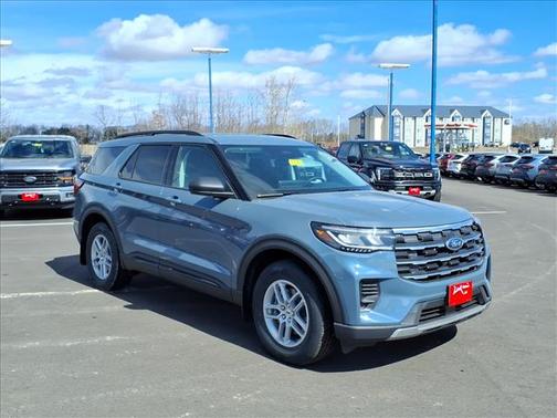 Vapor Blue Metallic 2026 Ford Explorer Active