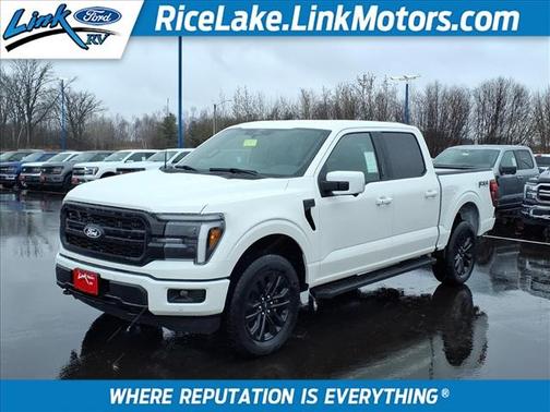 Star White Metallic Tri-Coat 2026 Ford F-150 Lariat
