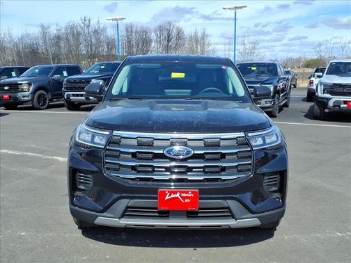 Agate Black Metallic 2026 Ford Explorer Active