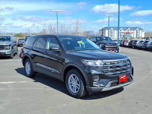 Agate Black Metallic 2026 Ford Explorer Active