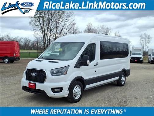 Oxford White 2026 Ford Transit-350 XLT