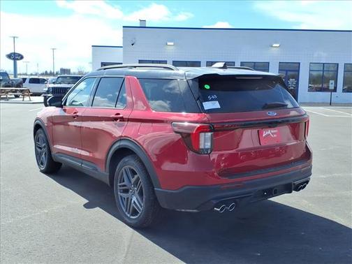 Rapid Red Metallic Tinted Clearcoat 2026 Ford Explorer ST