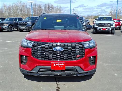 Rapid Red Metallic Tinted Clearcoat 2026 Ford Explorer ST