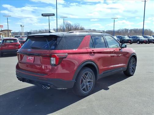 Rapid Red Metallic Tinted Clearcoat 2026 Ford Explorer ST