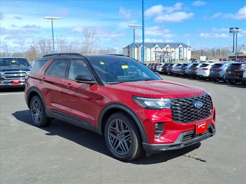 Rapid Red Metallic Tinted Clearcoat 2026 Ford Explorer ST