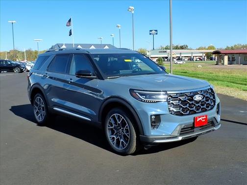 Vapor Blue Metallic 2027 Ford Explorer Platinum