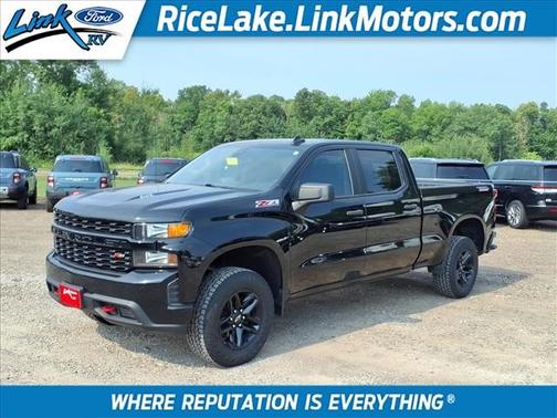 Black 2022 Chevrolet Silverado 1500 Limited Custom Trail Boss