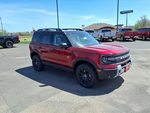 Ruby Red Metallic Tinted Clearcoat 2026 Ford Bronco Sport Badlands