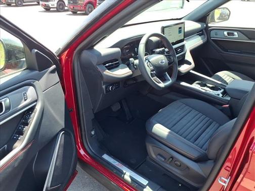 Rapid Red Metallic Tinted Clearcoat 2026 Ford Explorer ST-Line