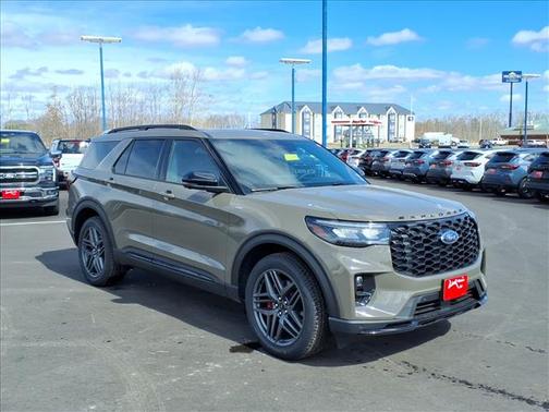 Marsh Gray 2026 Ford Explorer ST-Line