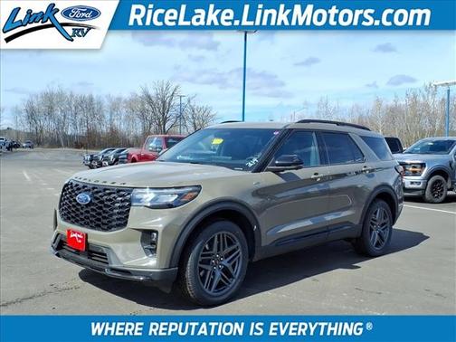 Marsh Gray 2026 Ford Explorer ST-Line