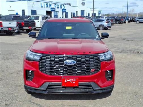 Rapid Red Metallic Tinted Clearcoat 2026 Ford Explorer ST