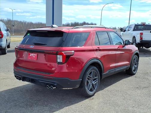 Rapid Red Metallic Tinted Clearcoat 2026 Ford Explorer ST