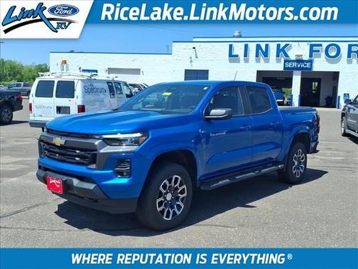 Glacier Blue Metallic 2024 Chevrolet Colorado LT