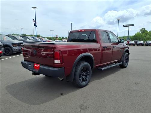 Delmonico Red Pearlcoat 2022 RAM 1500 Classic Warlock Quad Cab 4x4 6'4' Box