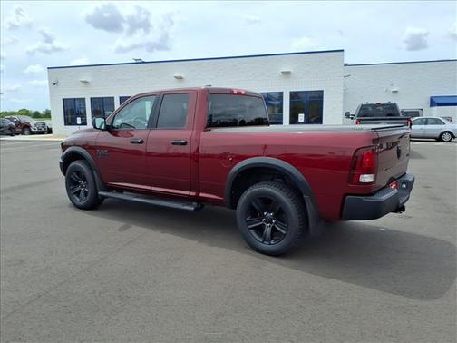 Delmonico Red Pearlcoat 2022 RAM 1500 Classic Warlock Quad Cab 4x4 6'4' Box