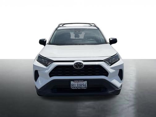 Super White 2021 Toyota RAV4 LE