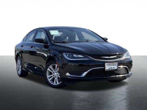 Black Clearcoat 2015 Chrysler 200 Limited