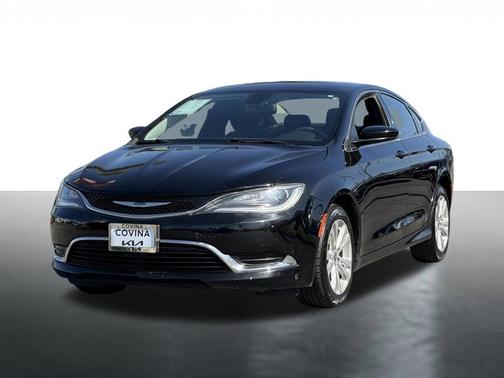 Black Clearcoat 2015 Chrysler 200 Limited