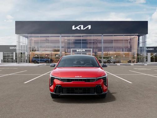 Currant Red 2026 Kia K4 GT-Line