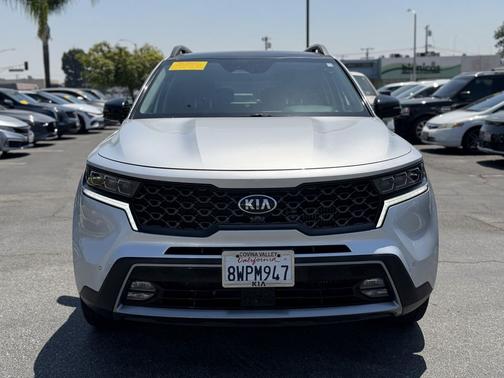 Sparkling Silver 2021 Kia Sorento SX