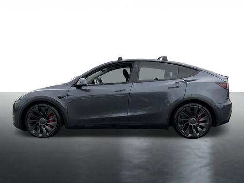 Silver 2021 Tesla Model Y Performance Dual Motor All-Wheel Drive