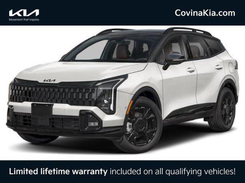 Glacial White Pearl/Ebony Black Roof 2027 Kia Sportage X-Line